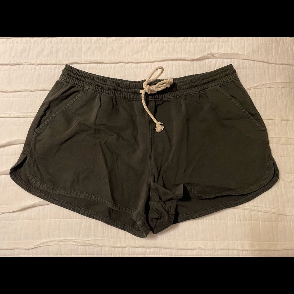 Aerie Pull-On Drawstring Beach Shorts